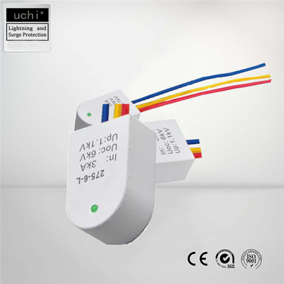 Прибор защиты от перенапряжения СИД Uchi термопластиковый, 230V класс 3 SPD