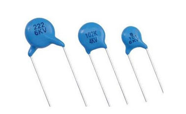 Дисковые конденсаторы 2KV 10000PF радиального голубого допуска RoHS ±10% высоковольтные керамические