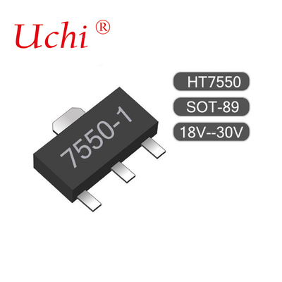 SOT89-3 HT7550-1 100mA Низкая мощность LDO 24V в оборудовании на батареях
