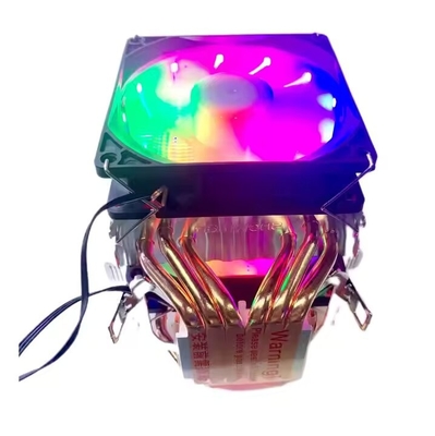 Двойная башня CPU Фан-охладитель Алюминиевый теплоотводытель ПК Материнская плата CPU-охладитель