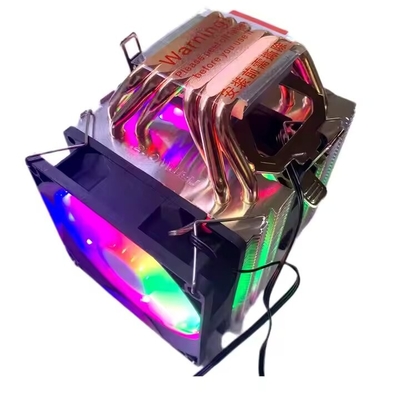 Двойная башня CPU Фан-охладитель Алюминиевый теплоотводытель ПК Материнская плата CPU-охладитель