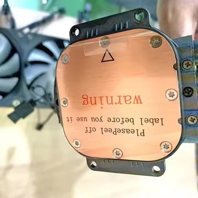 Водяной насос охладитель ЦПУ Алюминиевый теплоотгреватель Водяной охладитель Вентиляторы Жидкостные охладители Вентиляторы
