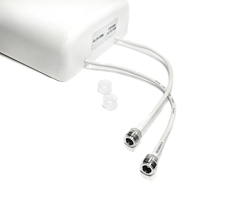 5G 698-2700MHz 2t2r MIMO панельная антенна с N-женской *2 и низким PIM -150dBc
