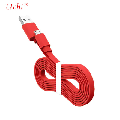 USB 3A Type C Cable Charger PVC Flat Noddle Shape Type Fast Charging Для мобильных мобильных телефонов кабель зарядного устройства