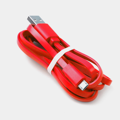 USB 3A Type C Cable Charger PVC Flat Noddle Shape Type Fast Charging Для мобильных мобильных телефонов кабель зарядного устройства