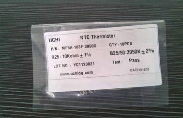 Радиальная освинцованная эпоксидная смола покрыла термистор 10K NTC для измеряя температуры