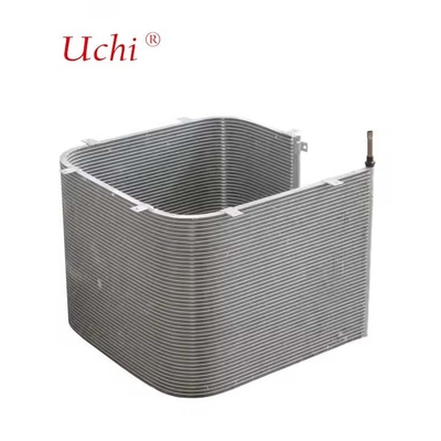 Энергосберегающий змеевидный поперечный пластинчатый микроканальный теплообменник микроканальный конденсатор