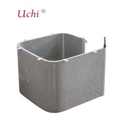 Энергосберегающий змеевидный поперечный пластинчатый микроканальный теплообменник микроканальный конденсатор