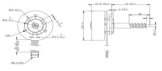 BLDC 4820 Бесколлекторные двигатели для медицинского оборудования и офисной техники