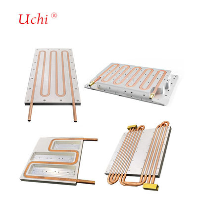 Холодная пластина жидкостное охлаждение Круговое охлаждаемое водой радиатор Алюминиевая жидкостная охлаждающая пластина холодильник