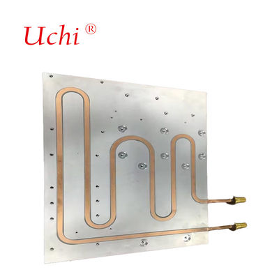 Кастомизированная жидкостная охлаждающая пластина медно-алюминиевого радиатора, водяная охлаждающая пластина, система охлаждения