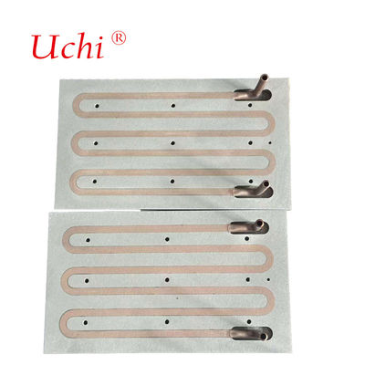 Кастомизированная жидкостная охлаждающая пластина медно-алюминиевого радиатора, водяная охлаждающая пластина, система охлаждения