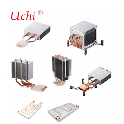 Водяная охлаждающая плита Компьютер ПК Сервер CPU Охлаждающая плита Радиатор Алюминиевый жидкость охлаждение Купер тепловой трубы тепловая раковина