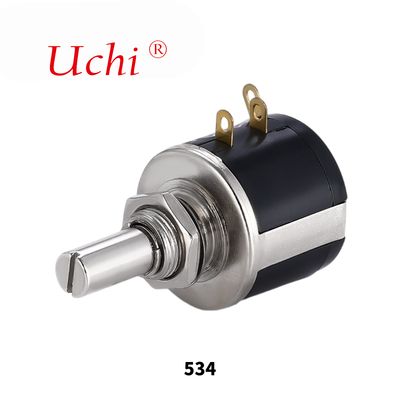 534 Многооборотный проволочный прецизионный потенциометр 10 кОм 2 Вт