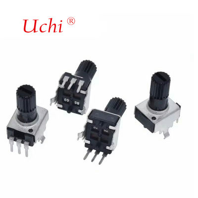 RV09 Однооборотный 10K 12,5 мм Регулируемый Поворотный Углеродистый Пленочный Потенциометр