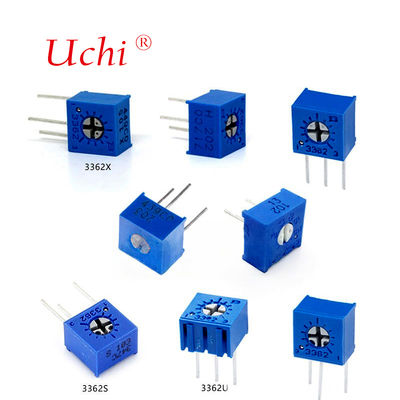 3362S Прецизионный потенциометр точной настройки 10K Металл Стеклоглазурь Прецизионный регулируемый резистор