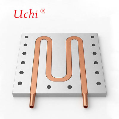 CNC-обработка Водоохлаждающая плита Жидкий охлаждающий блок ПСУ Труба Тепловая раковина,пластина с жидкостным охлаждением