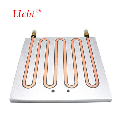 1500 Вт IGBT модуль Водоохлаждающая тепловая раковина Алюминиевая пластина Металлическая жидкость охлажденная тепловая раковина