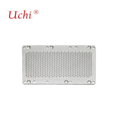 Медно-фрезерованный квадратный радиатор, изготовленный методом холодной ковки для CPU