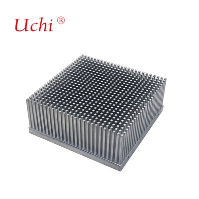 70W Cold Forged Square Pin Fin Skived Heat Sink