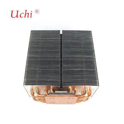 1500 Вт светодиодный теплоотводы - 5 Zipper Fin тепловой трубы охлаждающий модуль