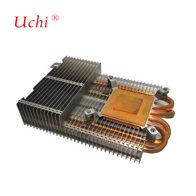 Алюминиевый застегнутый плавник, сделанный из активного композитного теплоотвода