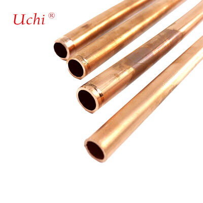 Загнутая круглая конструкция теплопровода Теплоотводы для кондиционирования воздуха