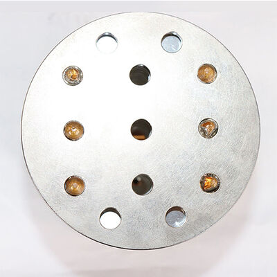 Медный радиатор с застежкой-молнией тепловой трубы для промышленного освещения