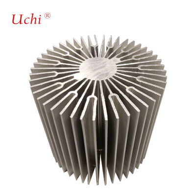 Круглый алюминиевый профиль светодиодного освещения теплоотвода