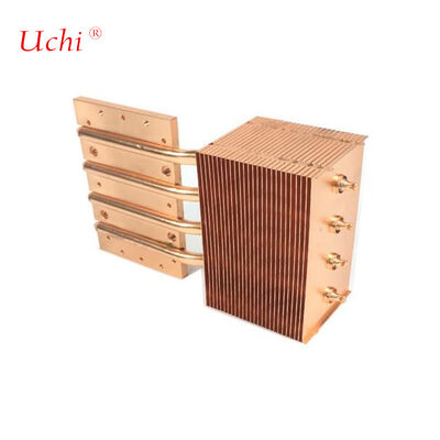 Медный радиатор с тепловой трубкой для транспортных средств на новых источниках энергии