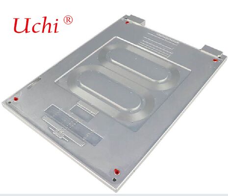 Глубоко закопанная медная труба с двойной петлей волокно лазерное охлаждение водой холодная пластина