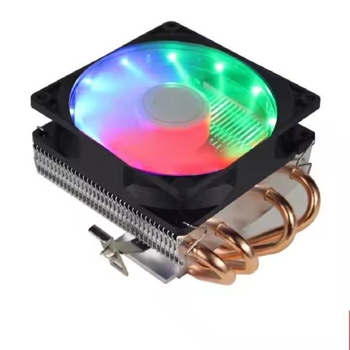 4 Тепловой трубки толкать вниз тип алюминиевого теплоотвода CPU охладитель