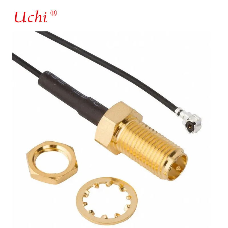 336314-12-0250 CBL ASSY AMC-RPSMA JCK-PL 9.843 Прямая SMA к вставке MHF