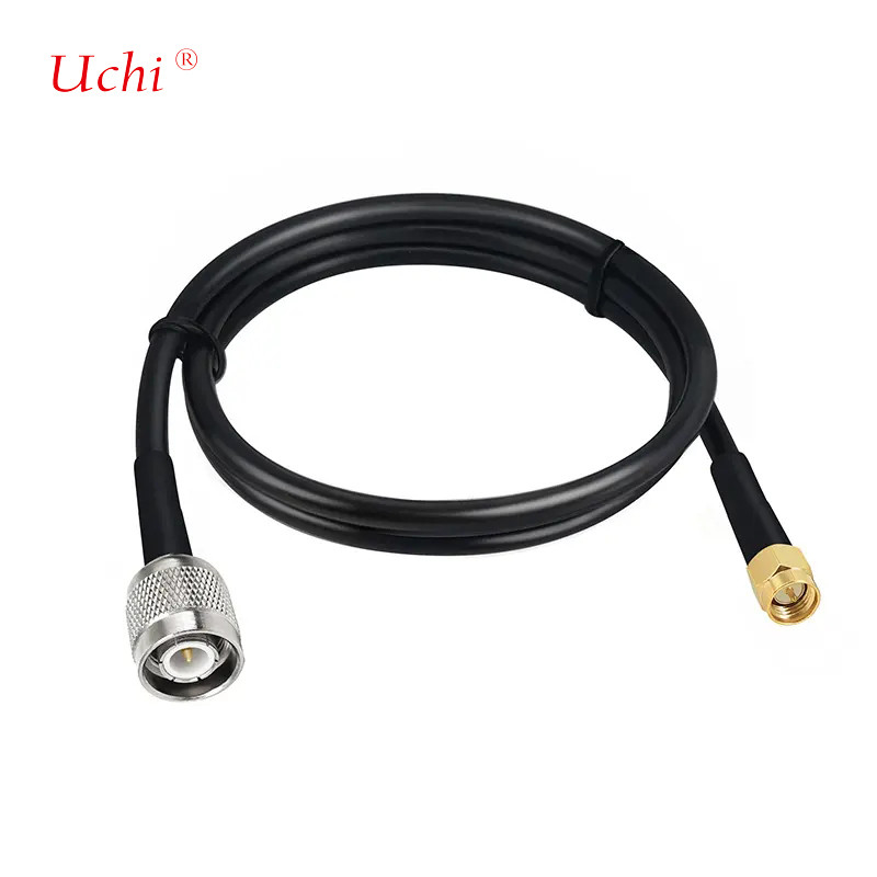 RG58 SMA Мужчина к TNC Мужчина Низкая потеря 50 Ом RF Коаксиальный кабель адаптер TNC к SMA Расширительный кабель для беспроводных устройств LAN