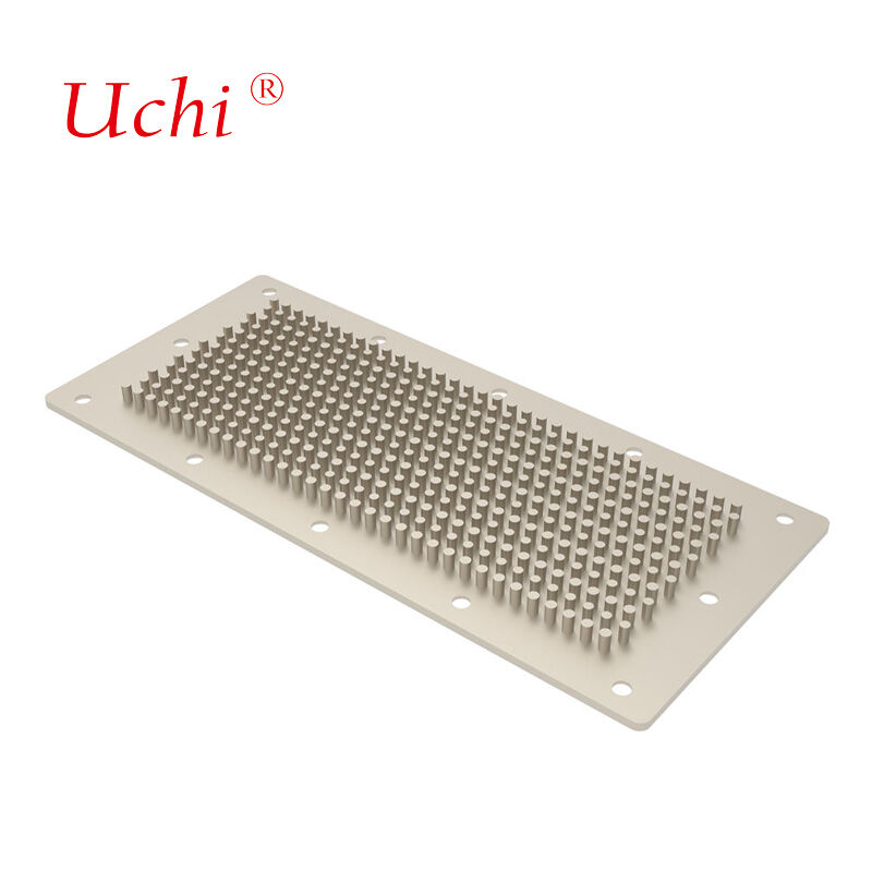 Медно-фрезерованный квадратный радиатор, изготовленный методом холодной ковки для CPU