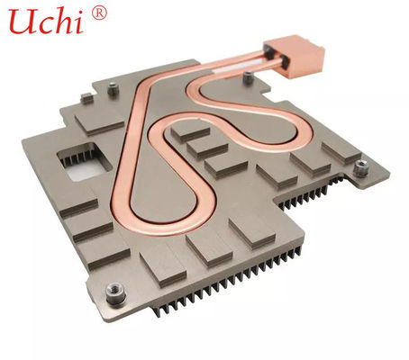 Нестандартная конструкция пластины жидкостного охлаждения медной тепловой трубы профиля