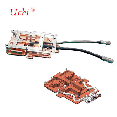 Серверный меднопаянный жидкостный охладитель NVIDIA GB200/GB300 с холодной пластиной